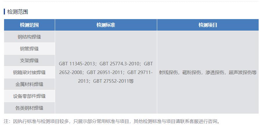 焊縫探傷檢測機(jī)構(gòu) 鋼結(jié)構(gòu)焊縫無損檢測價格