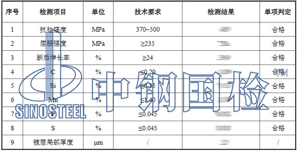 幕墻預埋件檢測報告結(jié)果