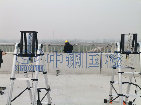 欄桿檢測(cè)現(xiàn)場(chǎng)