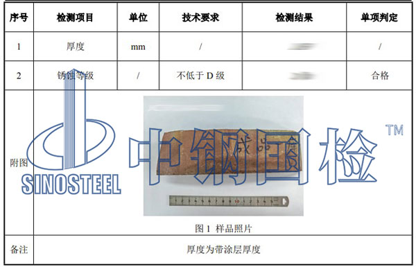 彩鋼瓦檢測項目結(jié)果